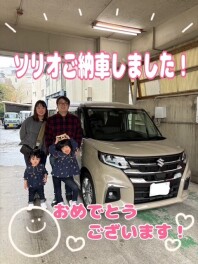 ソリオのご納車させて頂きました！！